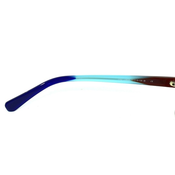 NWOT Auth PRODESIGN DENMARK 1752 c.5022 Brown Turquoise Blue Eyeglasses Frames - Picture 4 of 6